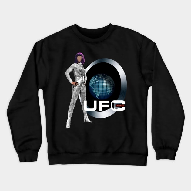 Gerry Anderson's UFO - SHADO GIRL Crewneck Sweatshirt by kooldsignsflix@gmail.com